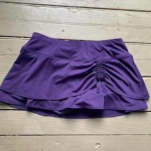 Athleta ruffle cinch tennis skort